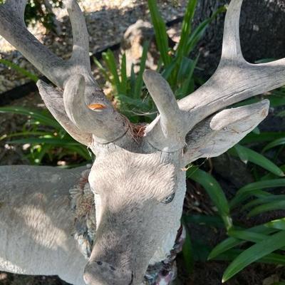 Pair of Deer Yard Statues