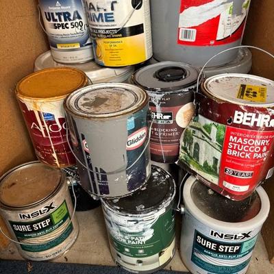 Various Paint Buckets