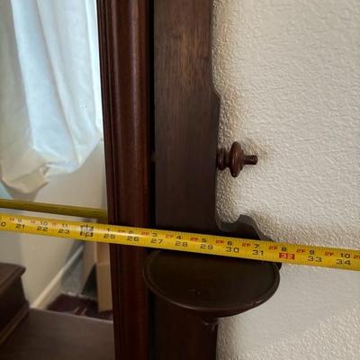 Antique Ornate Dresser with Mirror