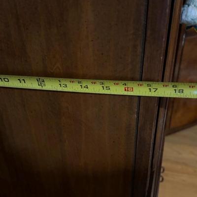 Vintage Cabinet with Bar Shelf