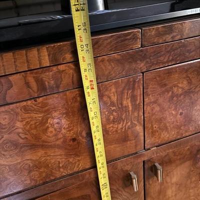 Vinyage TV Cabinet with Folding Doors