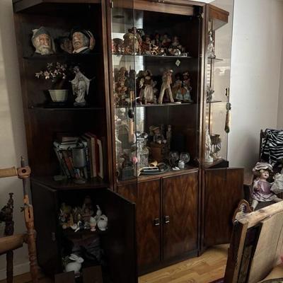 Very Large Curio China Cabinet