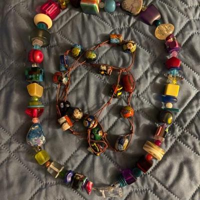 Colorful Bead Necklaces