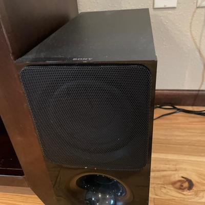 65” Sony TV & speakers