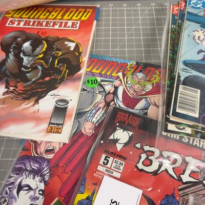 Pile of Vintage Comics