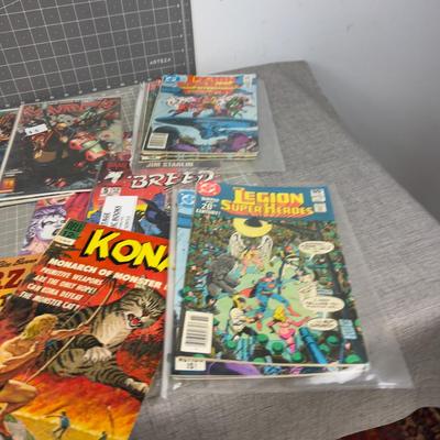 Pile of Vintage Comics