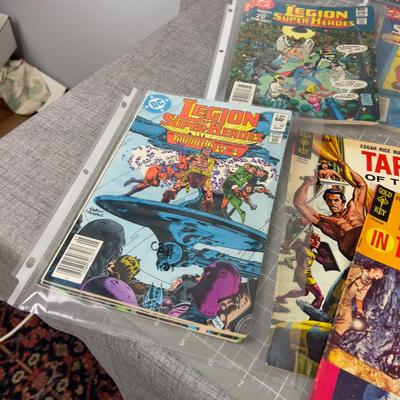 Pile of Vintage Comics
