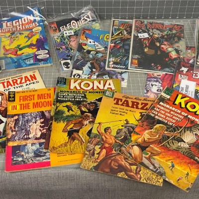 Pile of Vintage Comics