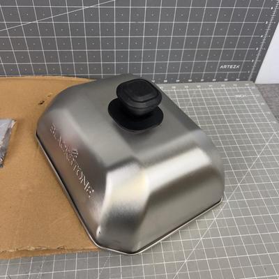 Black Stone BURGER Press & Cover , NEW 