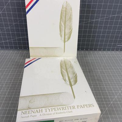 (2) NEW Boxed Typewriter Paper NICE! 