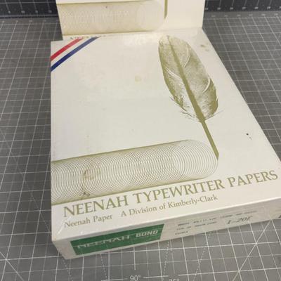 (2) NEW Boxed Typewriter Paper NICE! 