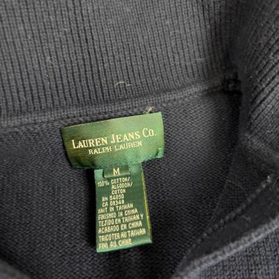 Lauren Jeans / Ralph Lauren BLUE Size Medium Sweater