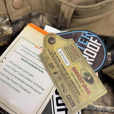 Rustic Ridge YOUTH XL Insulated Hunting Pants. 