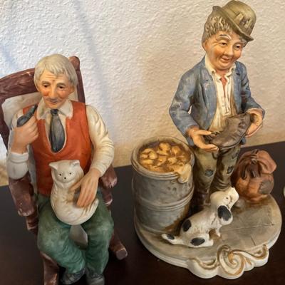 Porcelain figures