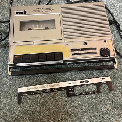 Realistic Cassette Recorder & Sony AM/FM Cassette Player (BS-MG)