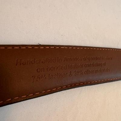 Handcrafted American Genuine Leather Belts and Other Accessories (PBC-DZ)