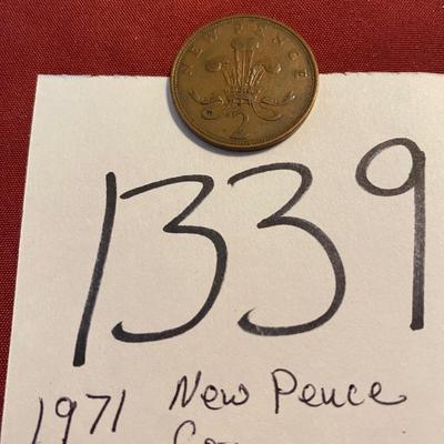 1971 New Pence Coin