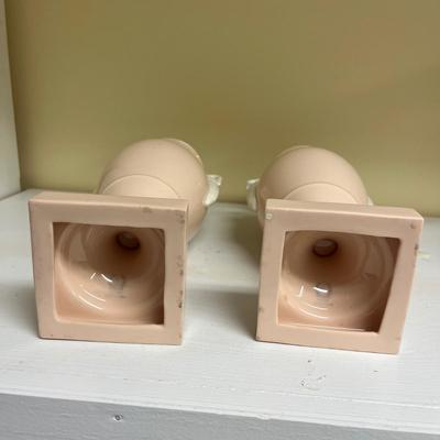 Updated: Pair of Lenox Swan Handled Vases (BS-MG)