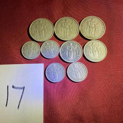 French Polynesia Coins