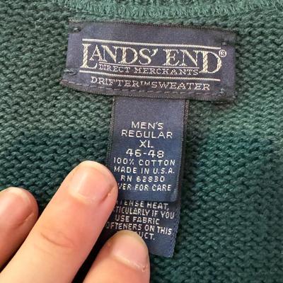 Land’s End, Woods & Gray, Lyle & Scott, and Structure Sweaters - Men’s Size L-XXL (BD-DZ)