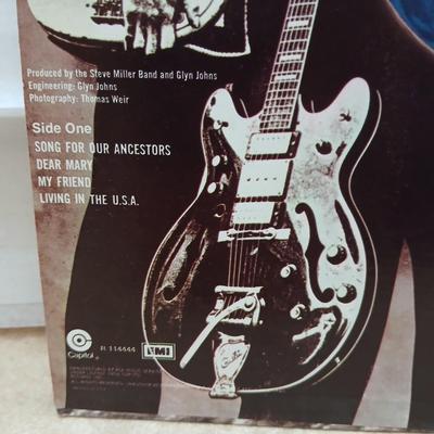 Two Steve Miller Band LP records, in excellent condition