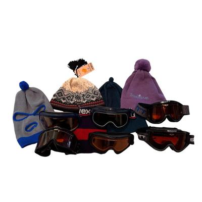 Skiing and Snowboarding Accessories: Hats & Snow Goggles (BD-DZ)