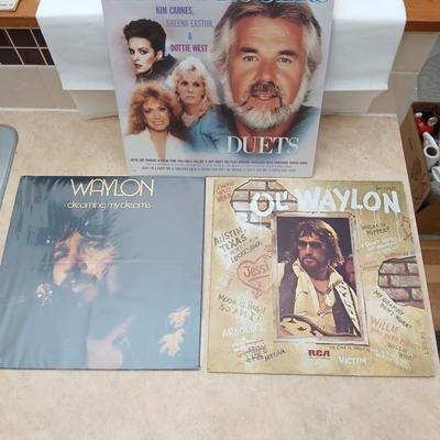 Kenny Rogers & Waylon LP albums