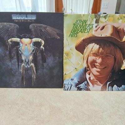 John Denver & The Eagles LP Albums two Great records!