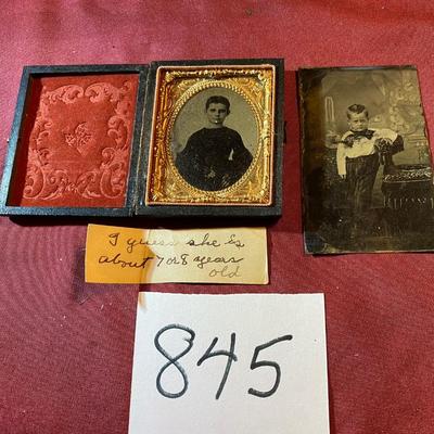Vintage Tintype Pictures