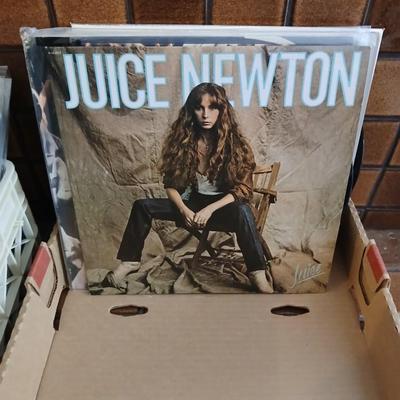 Box with remainder of LP Albums (2) 30+ records!