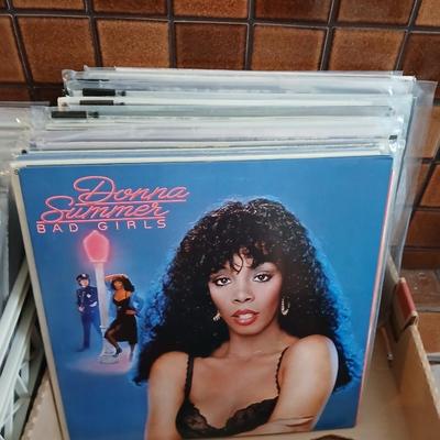 Box with remainder of LP Albums (2) 30+ records!