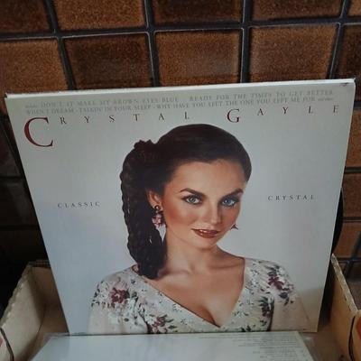 Box with remainder of LP Albums (2) 30+ records!