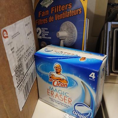 Cleaning chemicals and tools