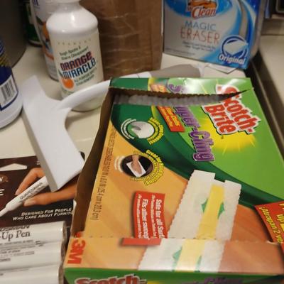 Cleaning chemicals and tools