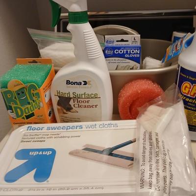 Cleaning chemicals and tools