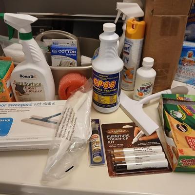Cleaning chemicals and tools