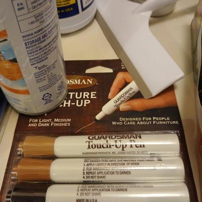 Cleaning chemicals and tools