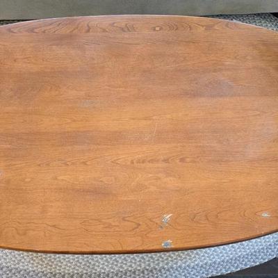 Lot of Living room furniture! Grey couch, vintage coffee table, rug