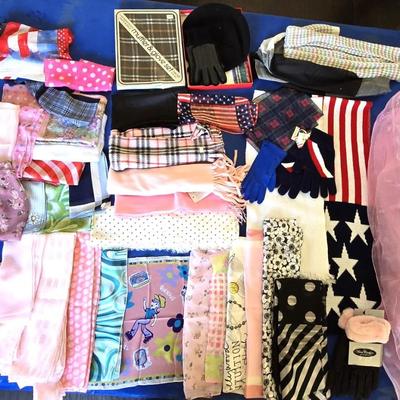 Lot of Misc scarves/gloves