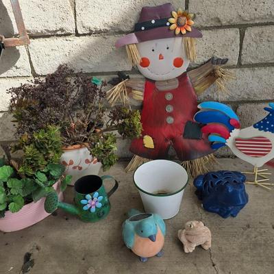 Lot of Misc Yard Art