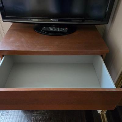 dresser 3 drawers and Panasonic TV