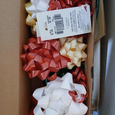 Christmas Items, new rolls of giftwrapping, candy cane deco, snowman boxes & more !