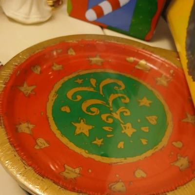 Christmas Items, new rolls of giftwrapping, candy cane deco, snowman boxes & more !