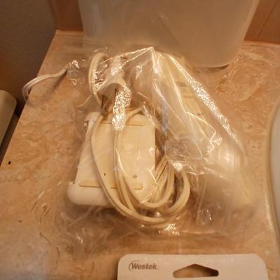 Waterpik machine with razor and a new nightlight