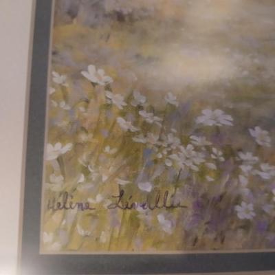 Three framed wall art Kids in nature