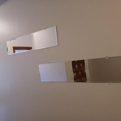 Three wall mirrors (2)