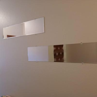 Three wall mirrors (2)