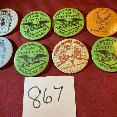 Abate Perry Lake Pins
