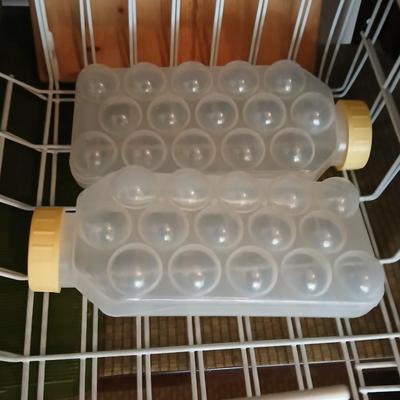 Under the shelf racks, with kitchen dish rack paper plate holders and a nice cutting board