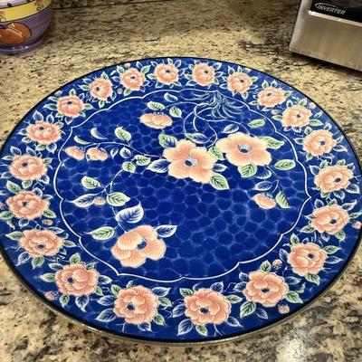 Hand painted plate